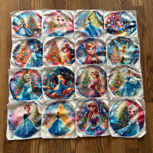 Débarbouillette princesse noel