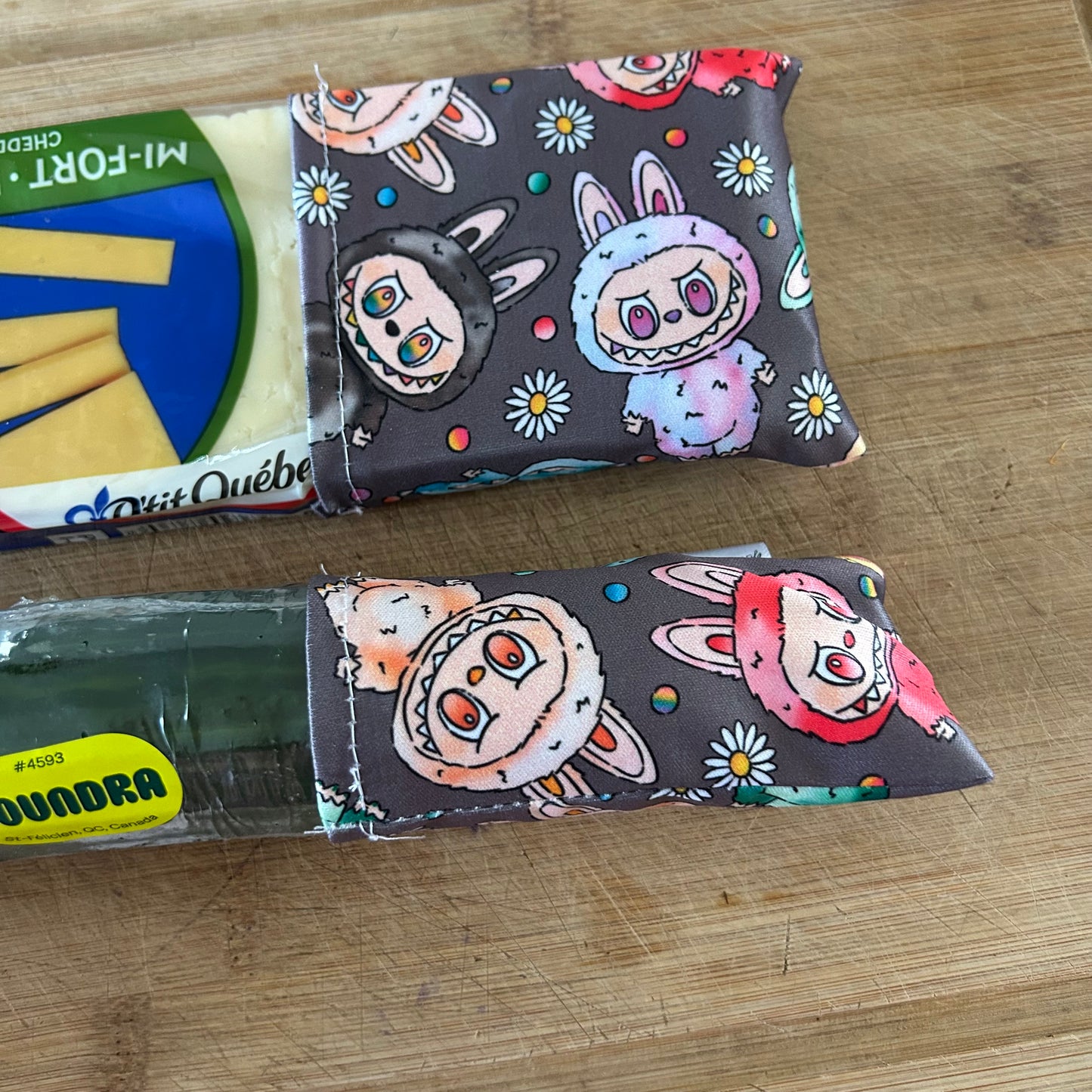 Bout de concombre/fromage personnage populaire