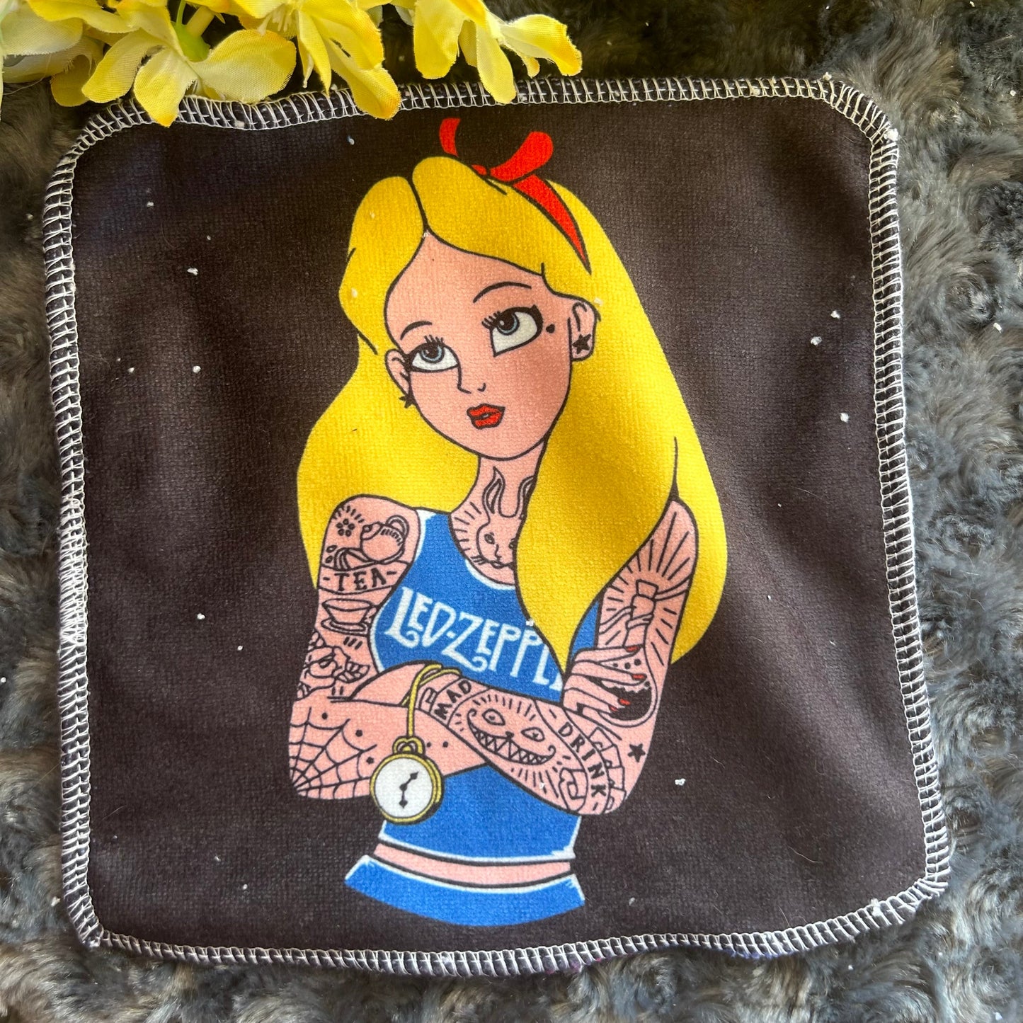 Débarbouillette princesse rebelle