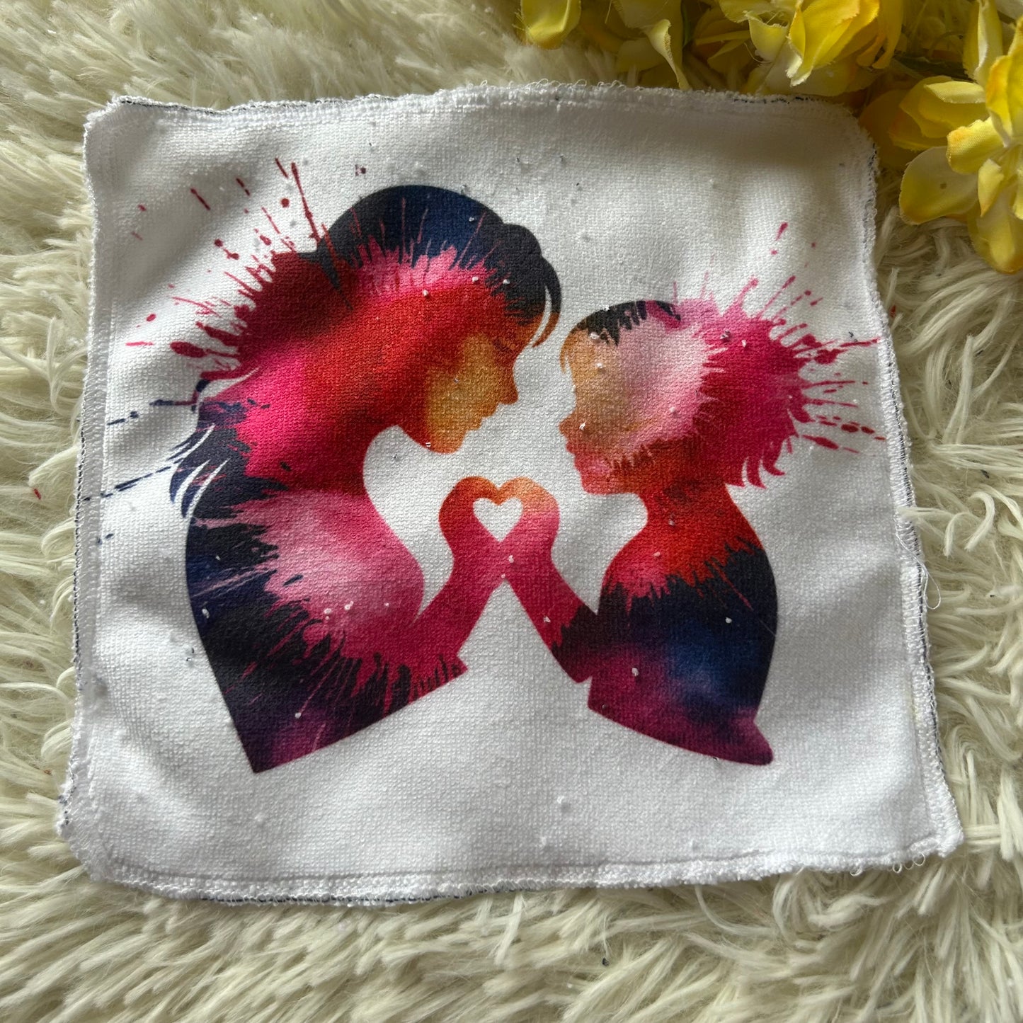 Débarbouillette maman