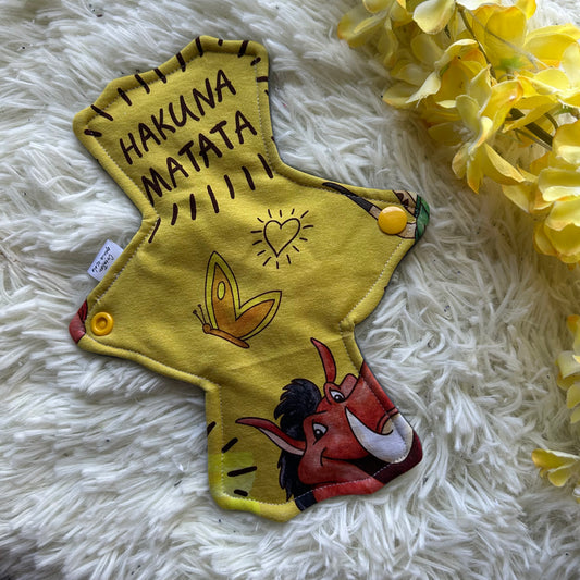 Serviette hygiénique 8” lion