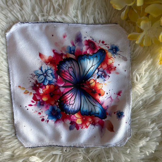 Debarbouillette papillon