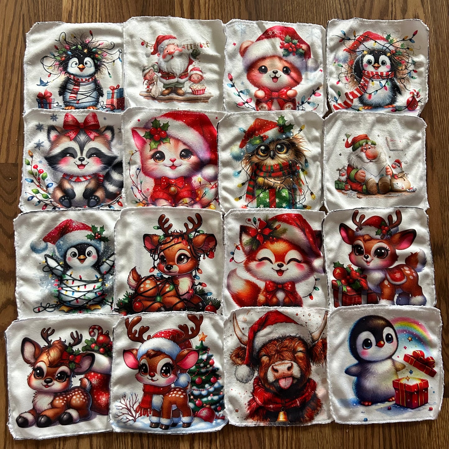 Débarbouillette noel