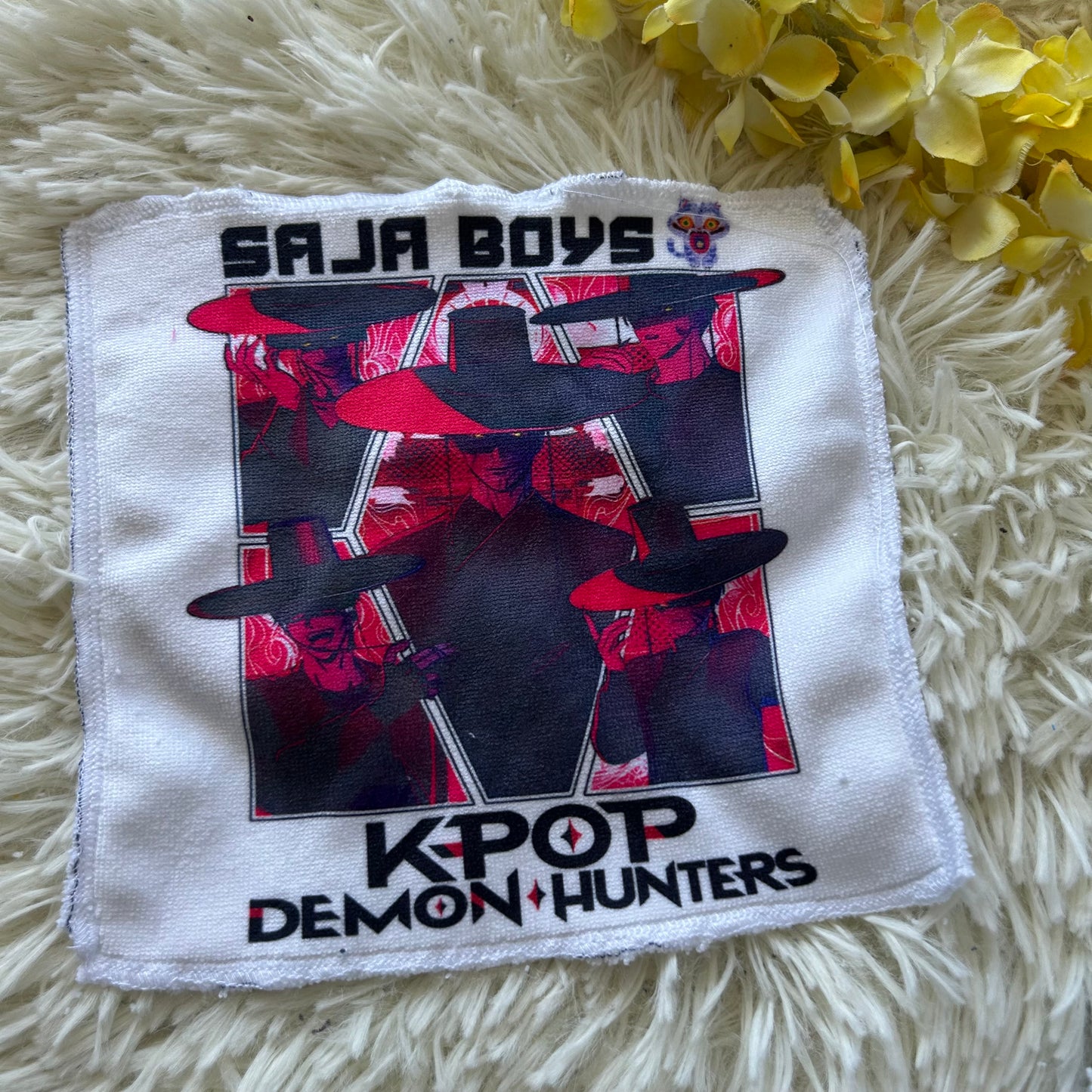 Débarbouillette kpop demon