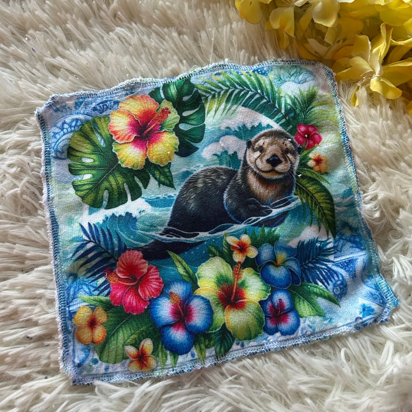 Débarbouillette loutre