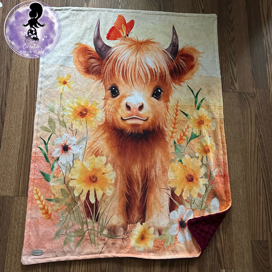 Doudou 30x40 vache