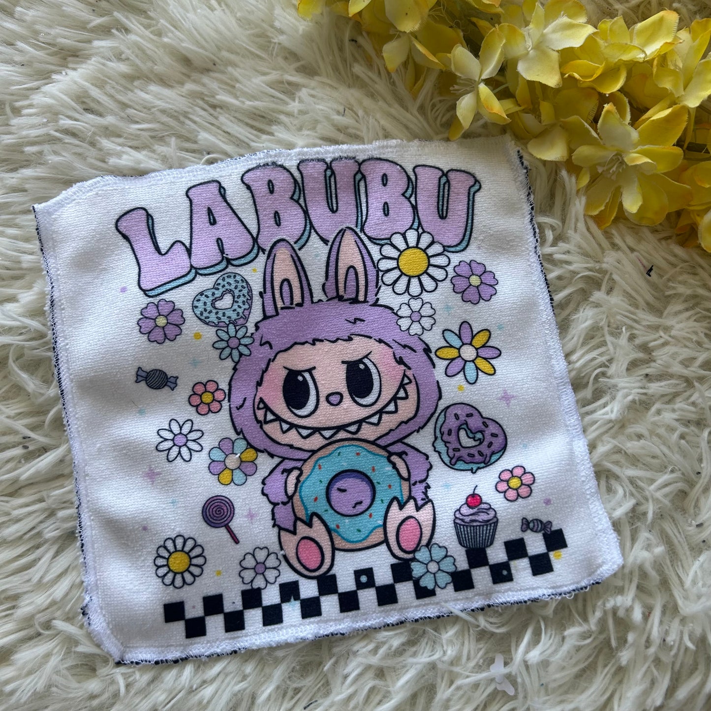 Débarbouillette monstre lafufu