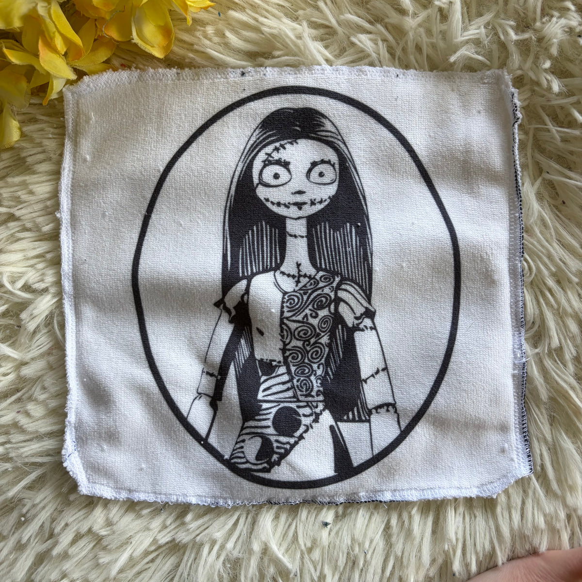 Débarbouillette personnage Halloween jack