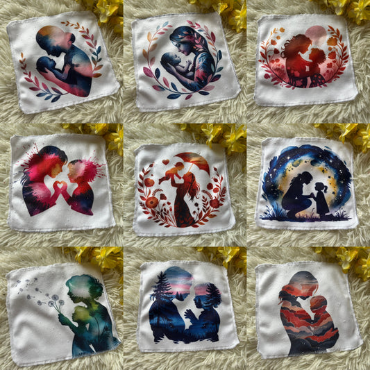 Débarbouillette maman