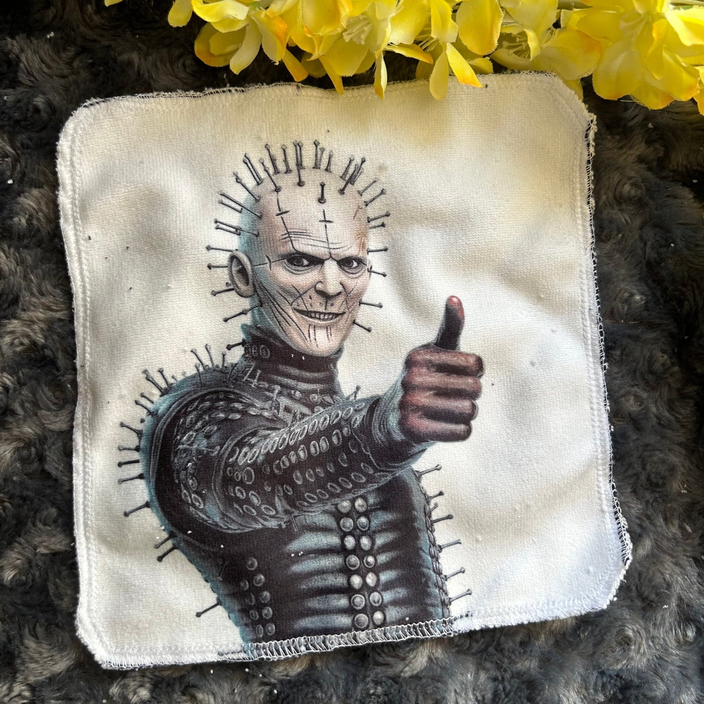 Débarbouillette personnage tueur Halloween