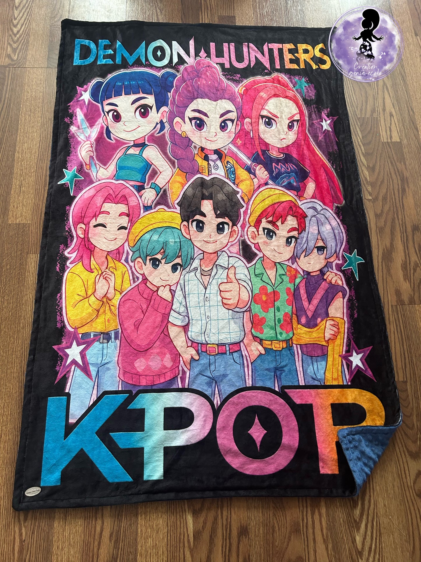 Doudou 40x60 personnage populaire