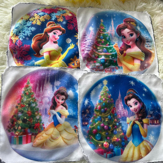 Débarbouillette princesse Noel
