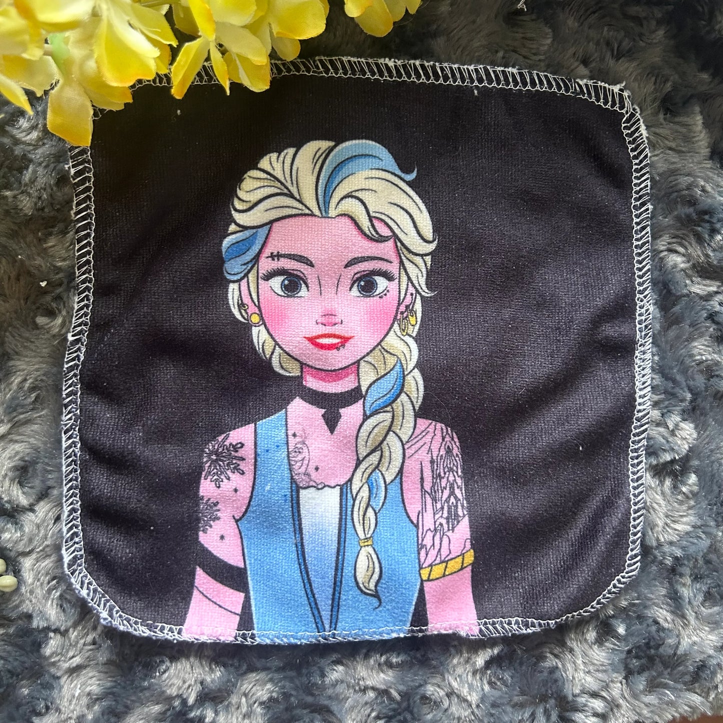 Débarbouillette princesse rebelle