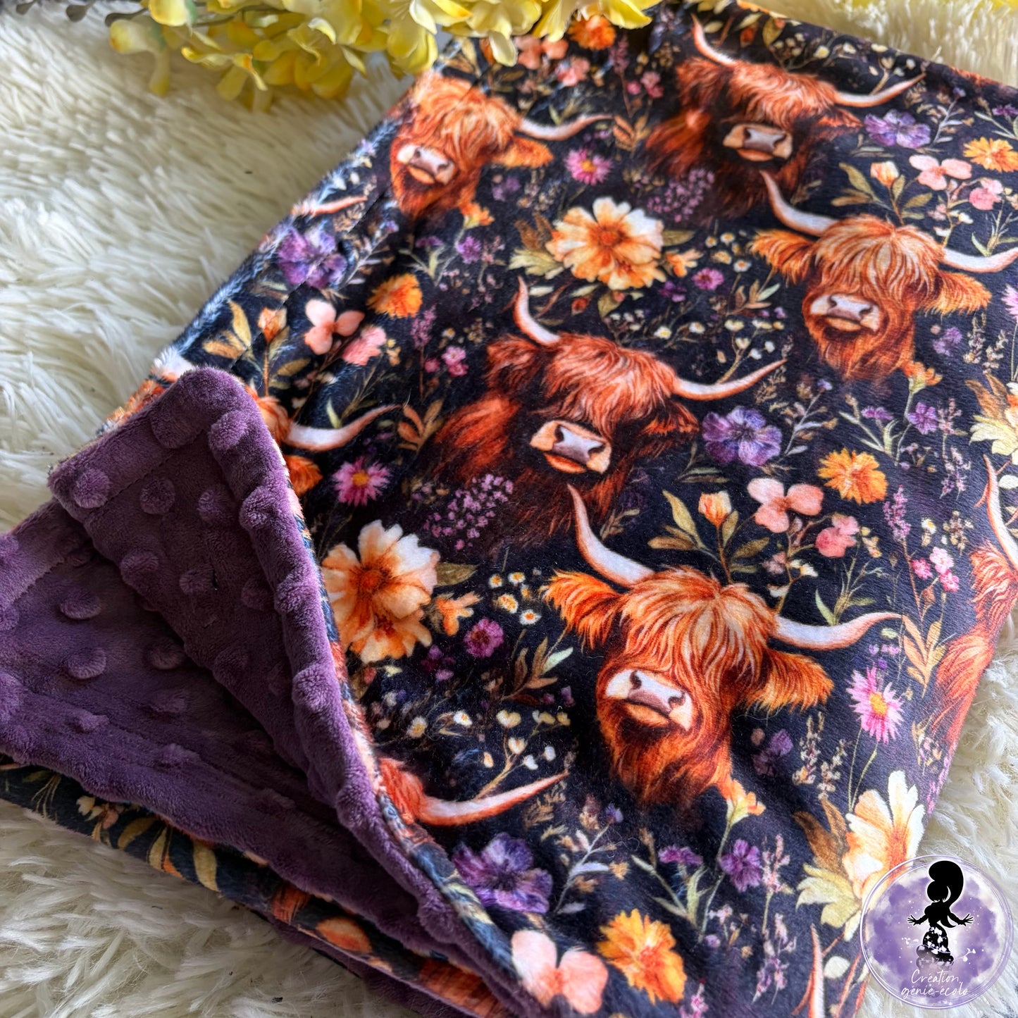 Doudou 30x40 vache