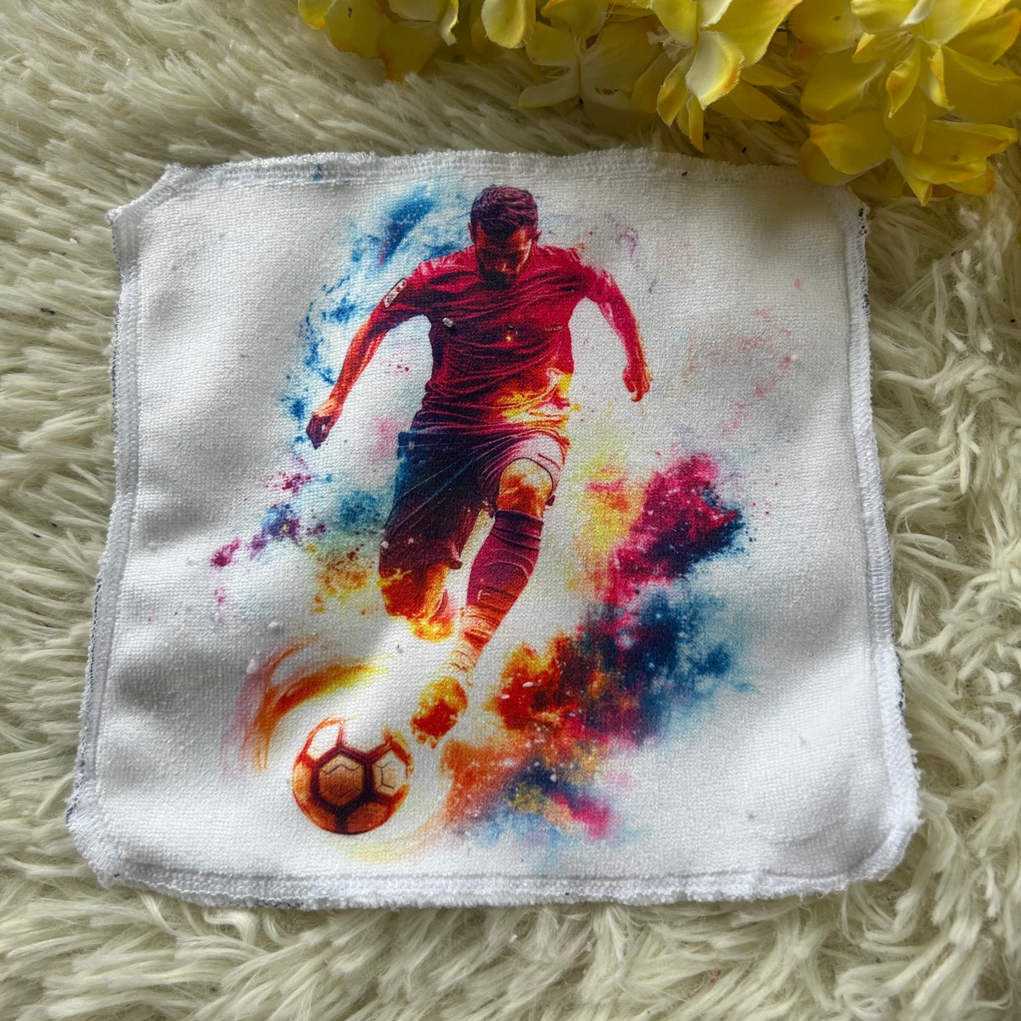 Débarbouillette soccer