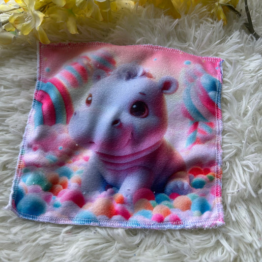 Débarbouillette hippo