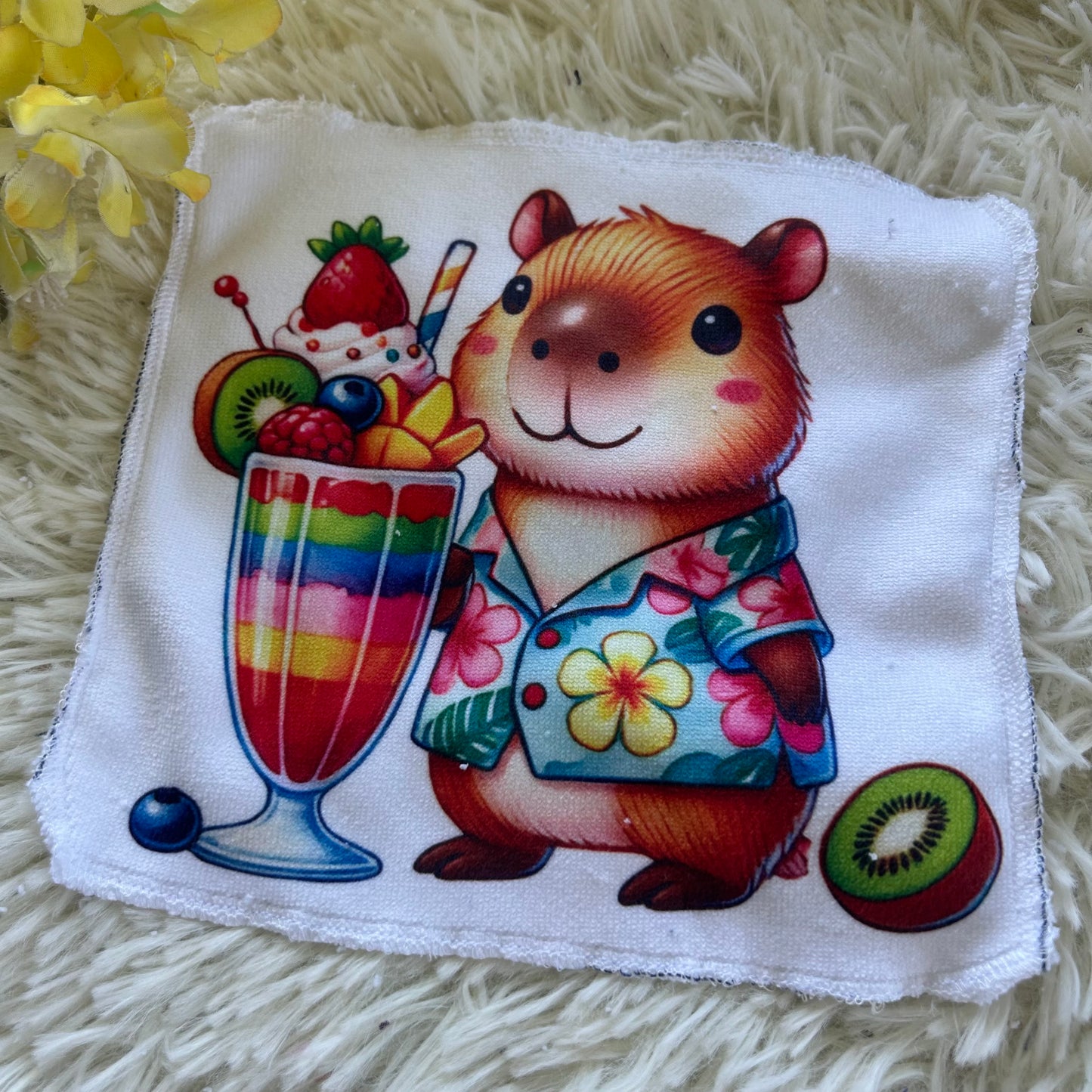 Débarbouillette capybarah