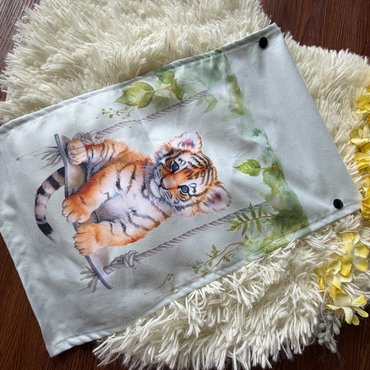 Serviette à main tigre