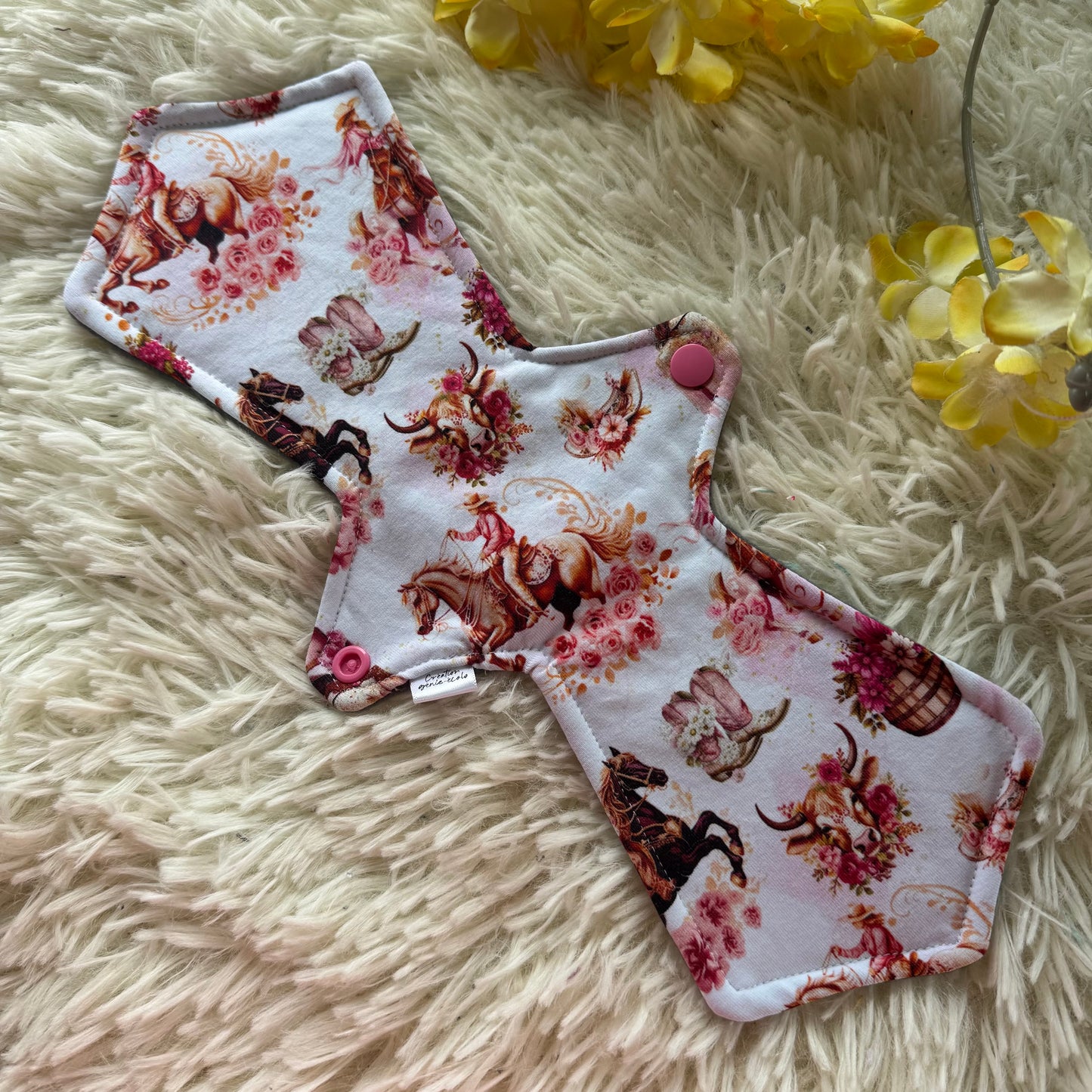 Serviette hygiénique 13” modéré cowgirl