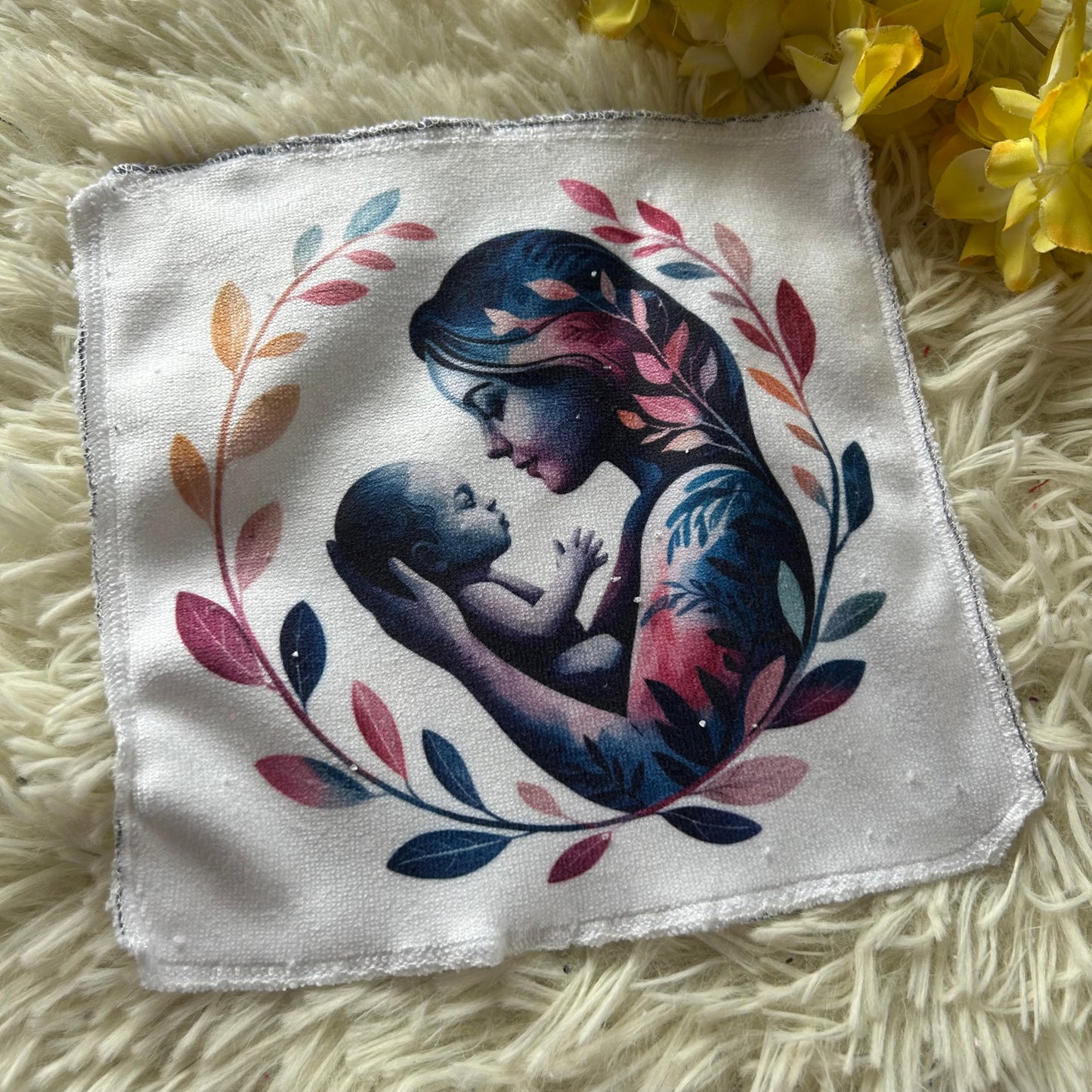 Débarbouillette maman