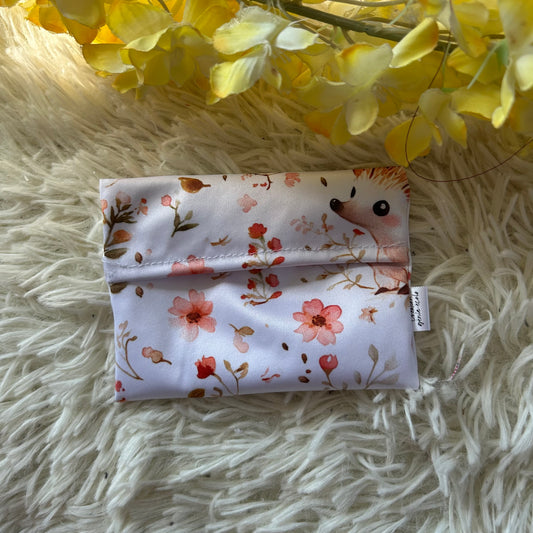 Pochette pour serviette herisson