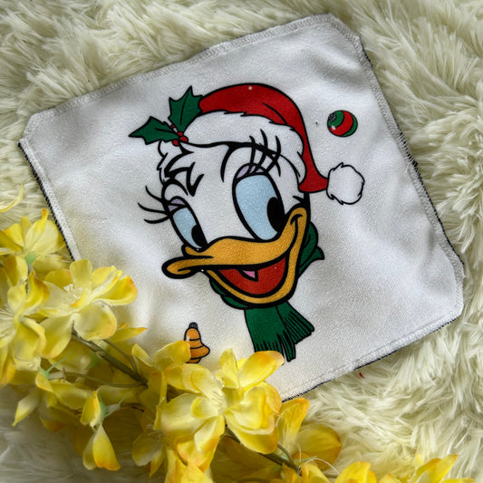 Debarbouillette canard noel