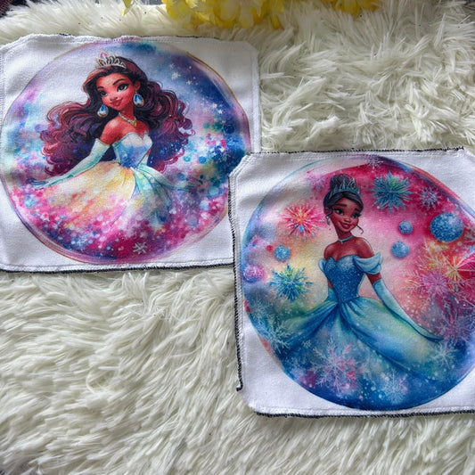 Débarbouillette princesse noel