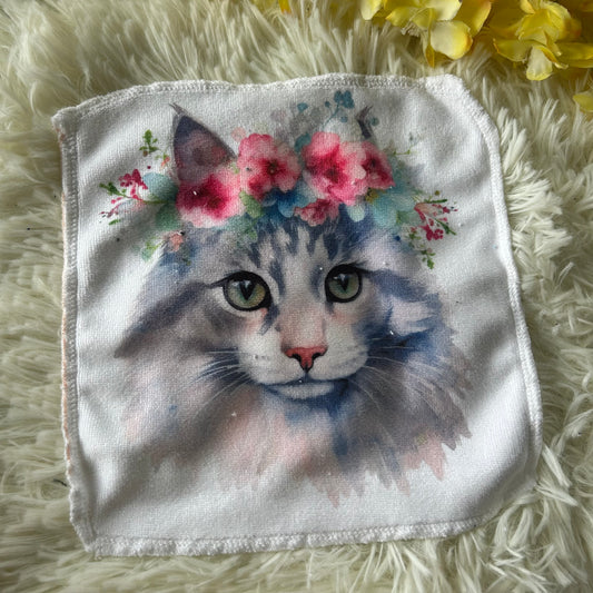 Debarbouillette chat