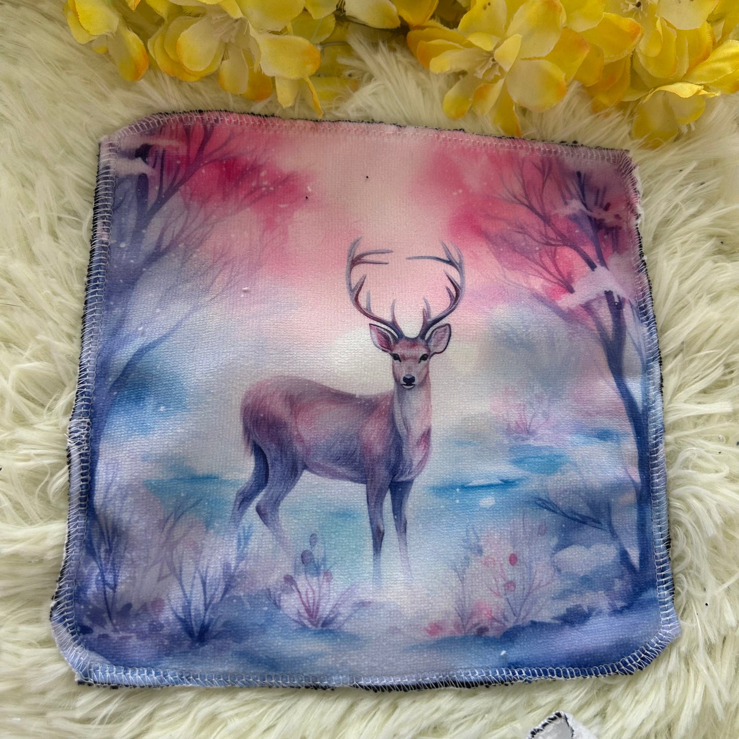 Débarbouillette cerf