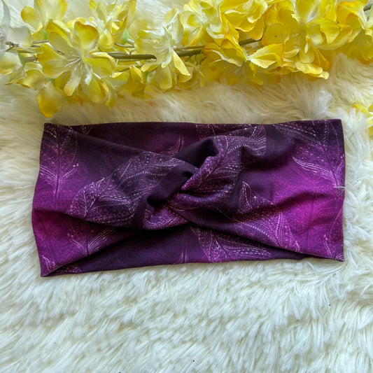 Bandeau plume twist willfée