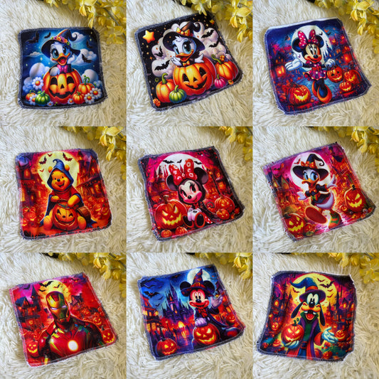 Débarbouillette personnage Halloween