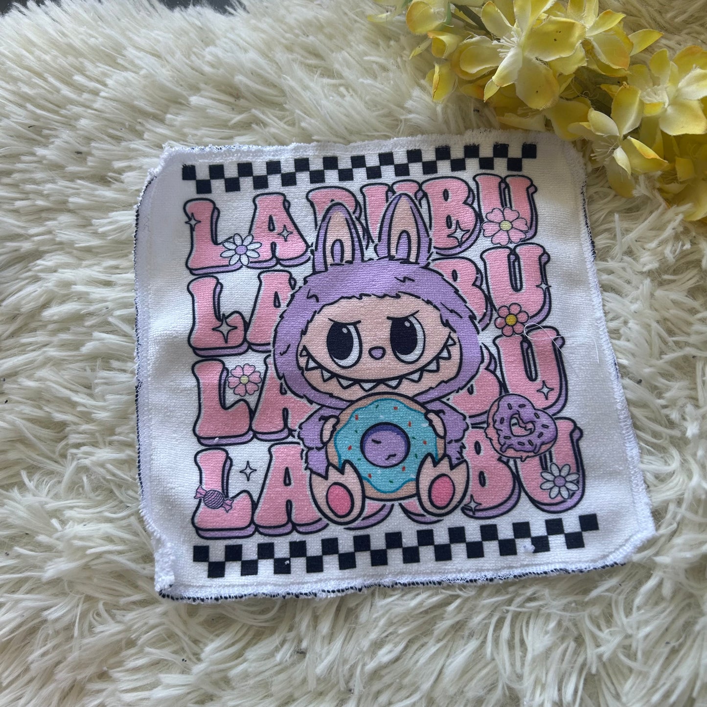 Débarbouillette monstre lafufu