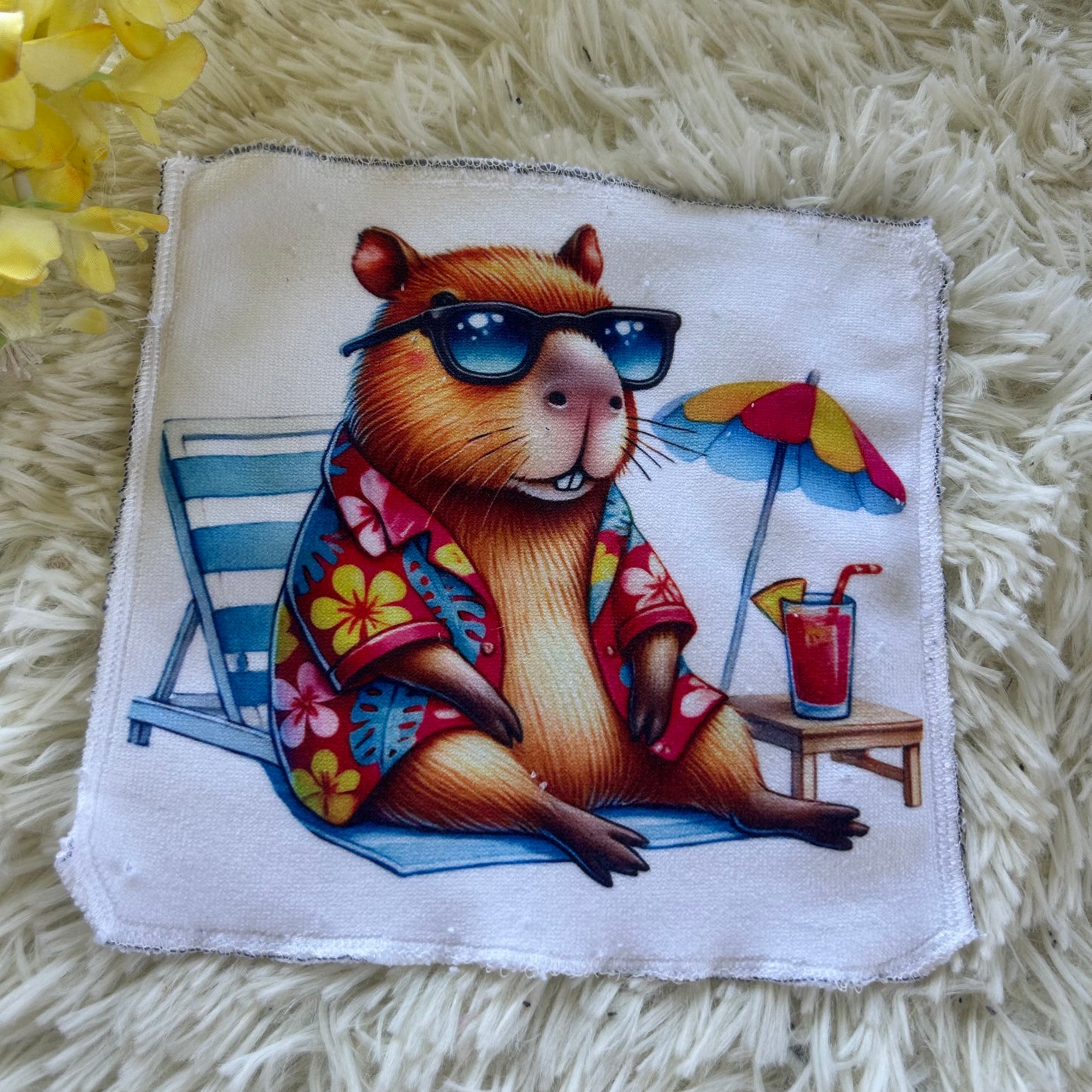 Débarbouillette capybarah