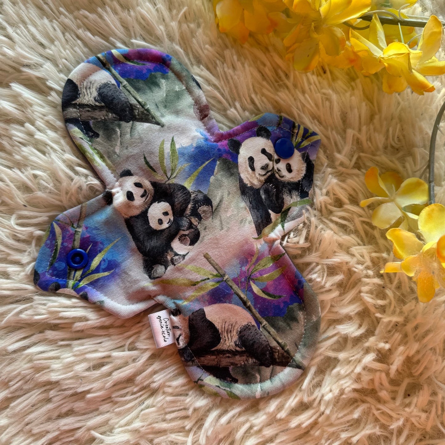 Serviette hygiénique 8” modéré panda