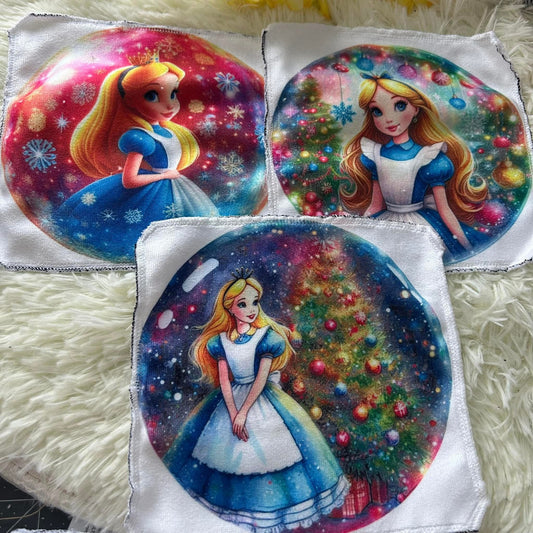 Débarbouillette princesse Noel