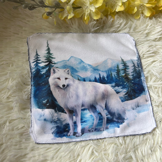 Débarbouillette loup