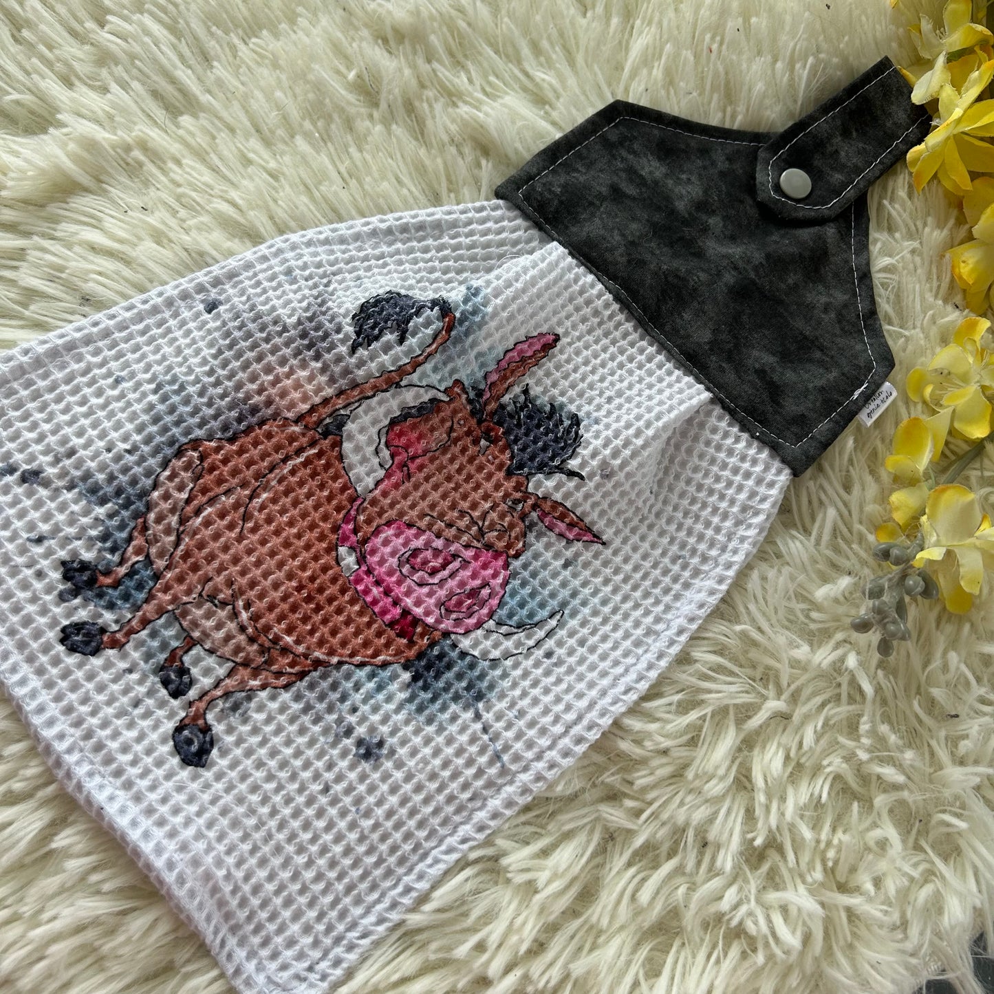 Serviette de four lion