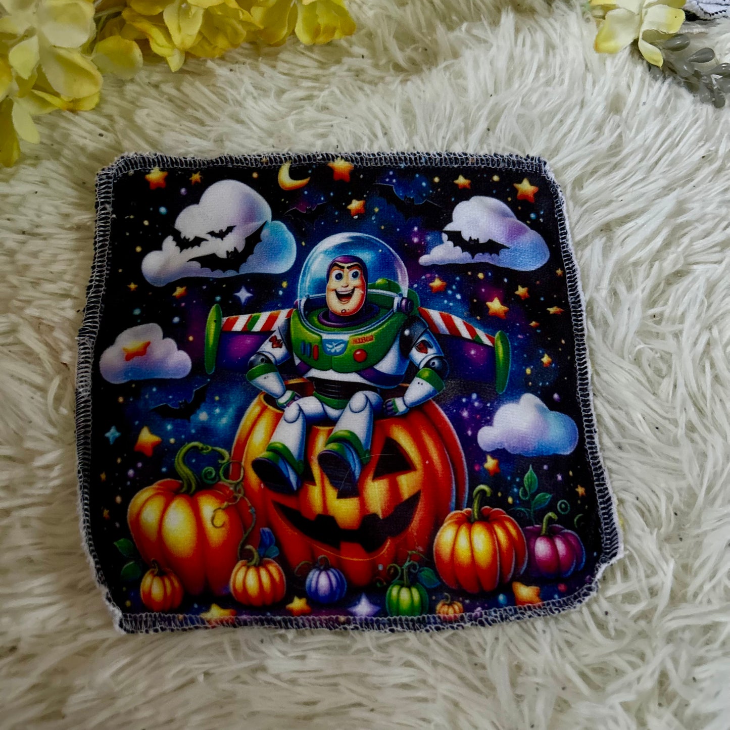 Débarbouillette personnage Halloween
