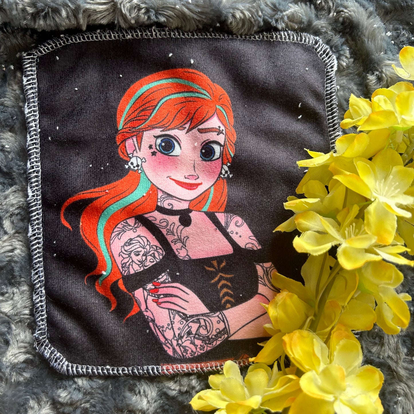 Débarbouillette princesse rebelle