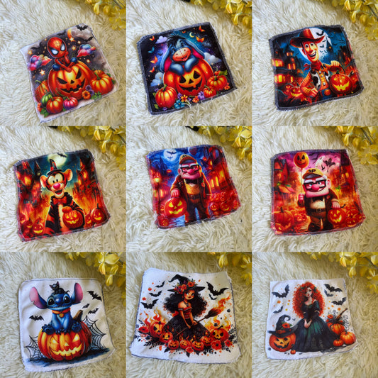 Débarbouillette personnage Halloween