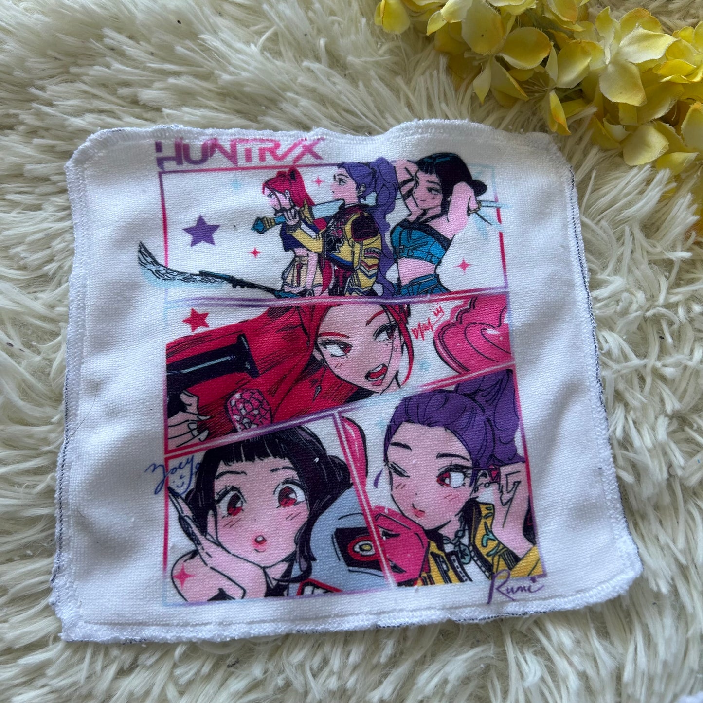 Débarbouillette princesse kpop