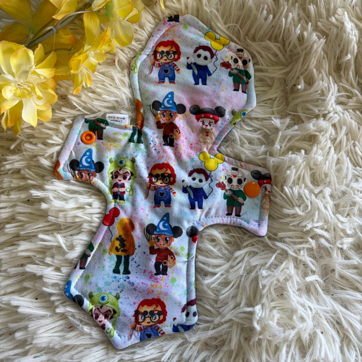 Serviette hygiénique 10“modéré Halloween tueur