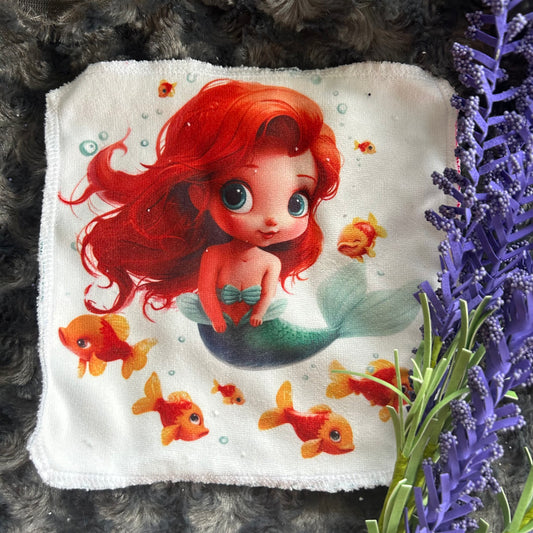 Debarbouillette princesse ariel