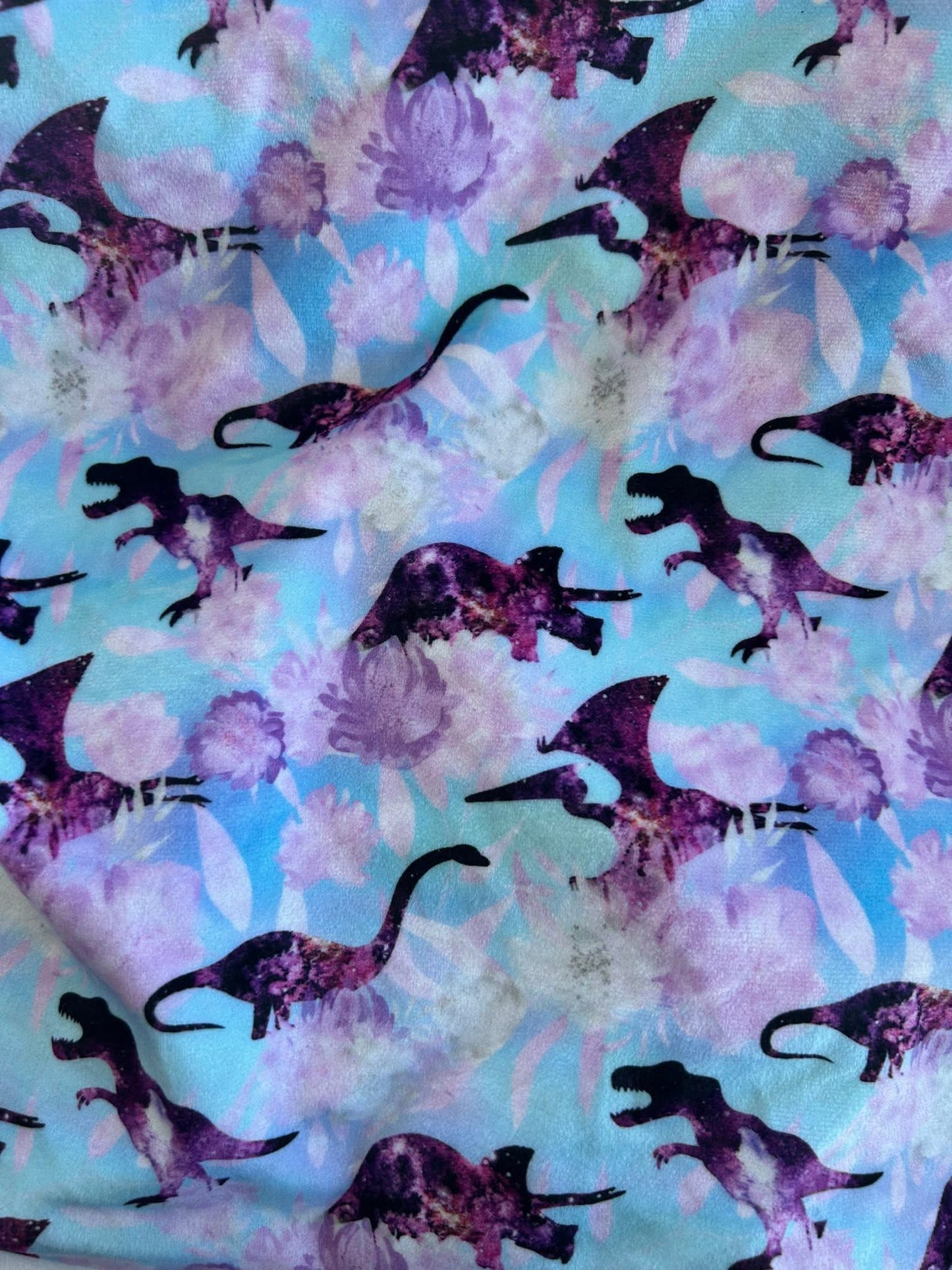 Serviette hygiénique lavable dino minky