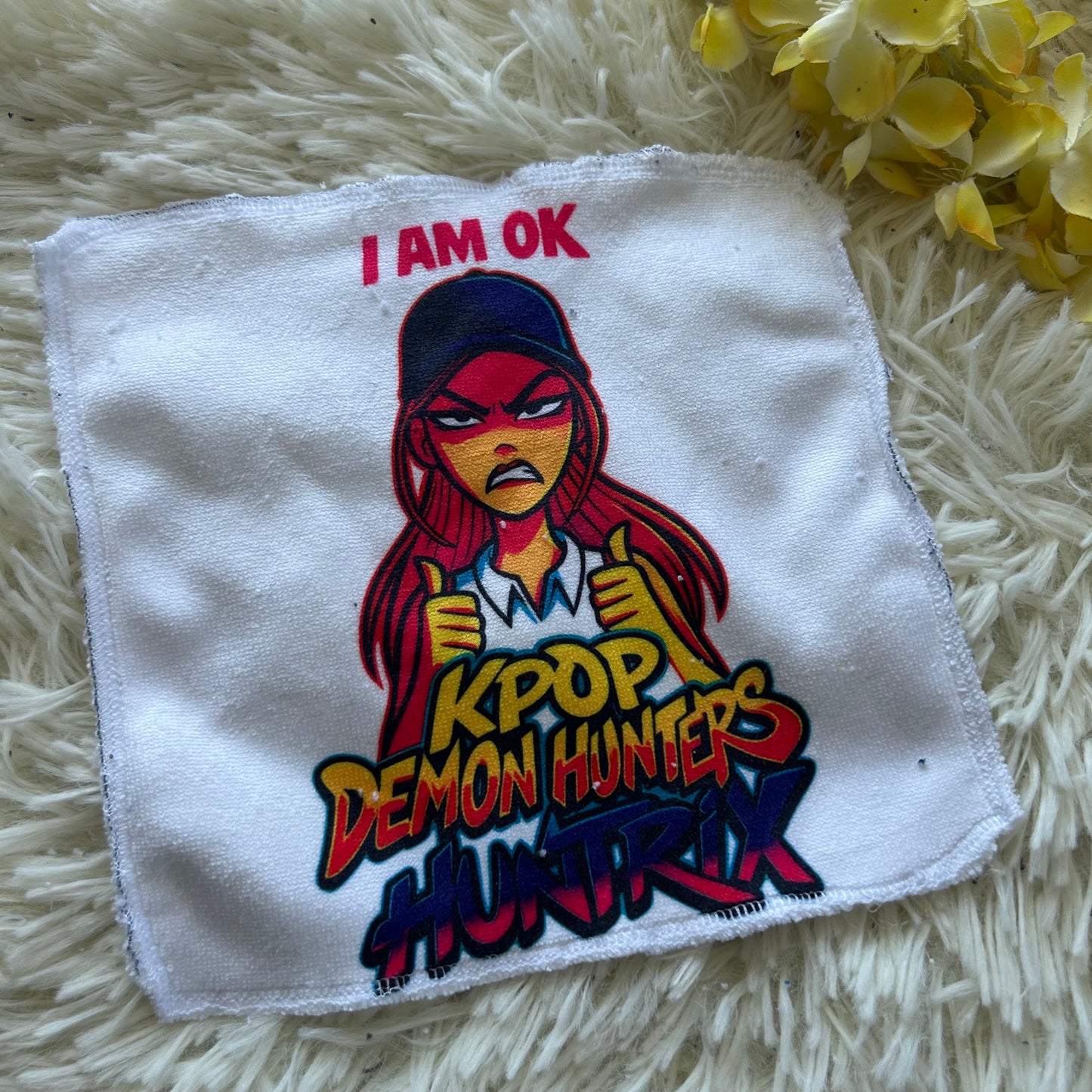 Débarbouillette kpop demon