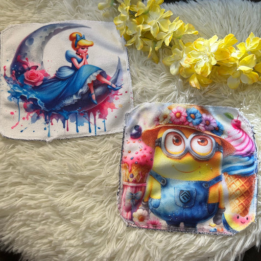 Débarbouillette princesse personnage