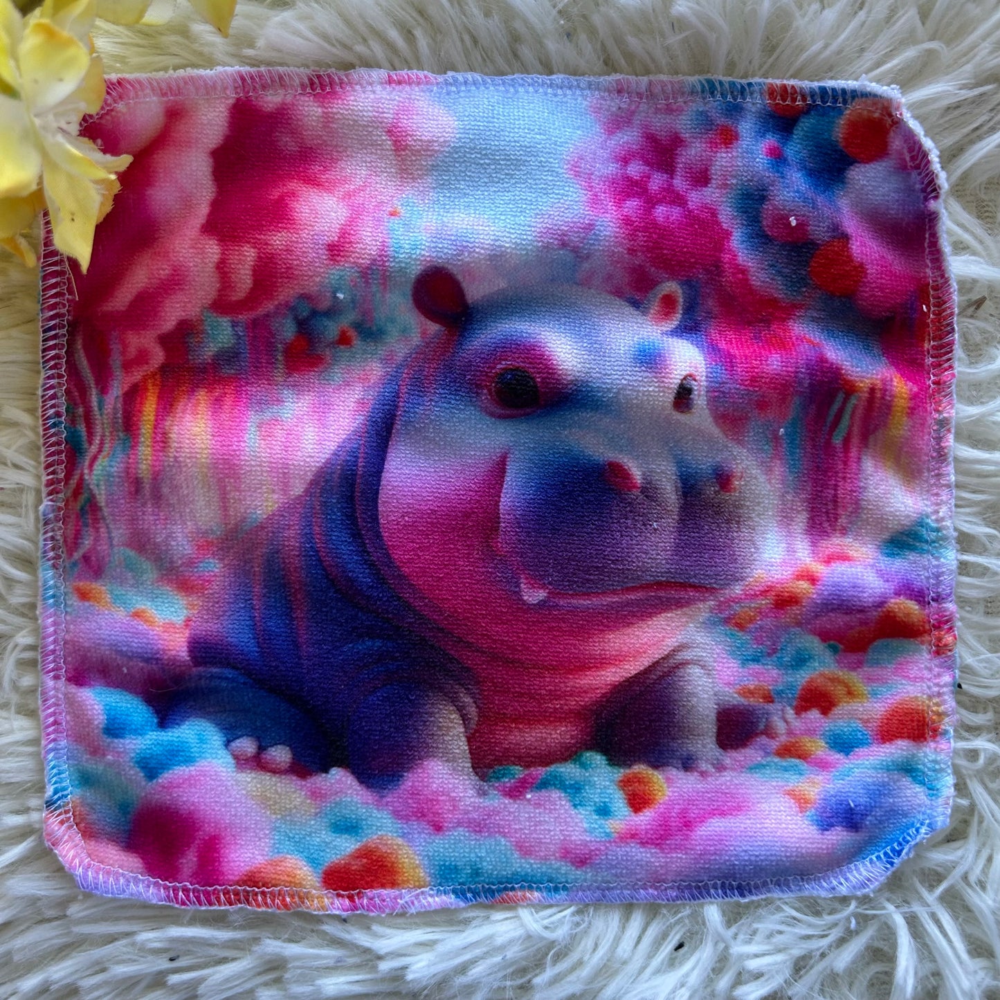 Débarbouillette animaux