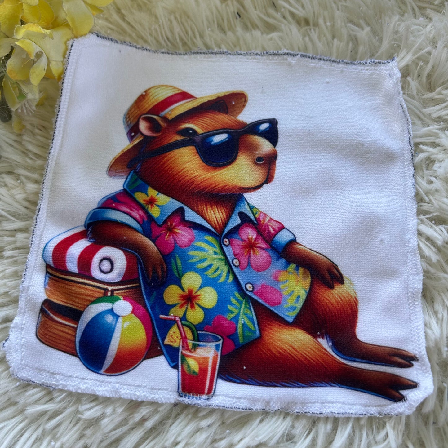 Débarbouillette capybarah
