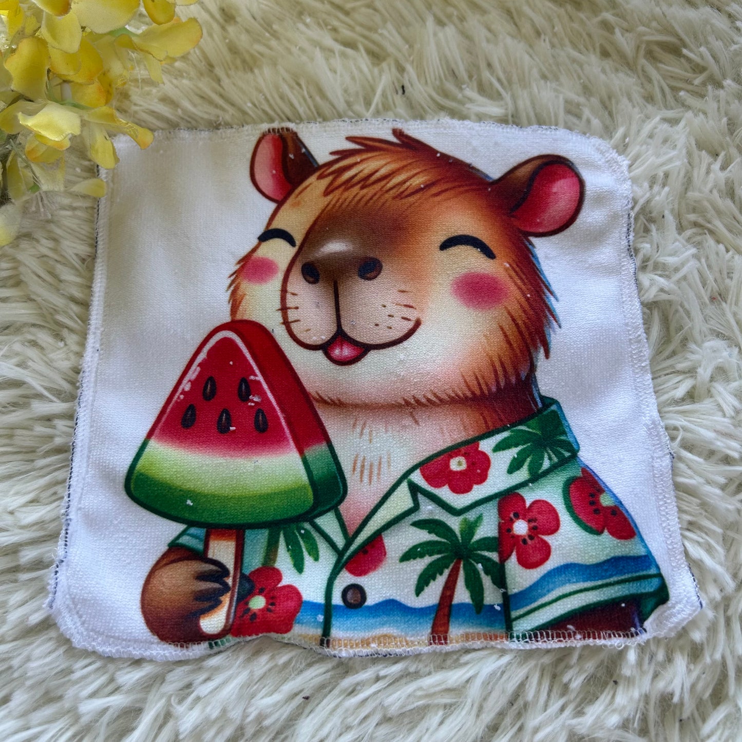 Débarbouillette capybarah