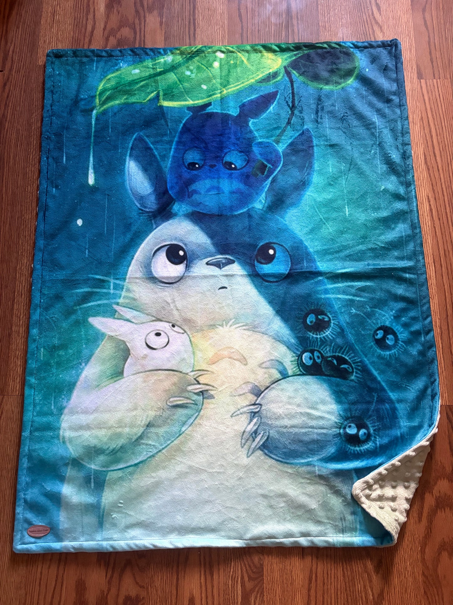 Doudou 30x40 esprit de la forêt 🌿💙